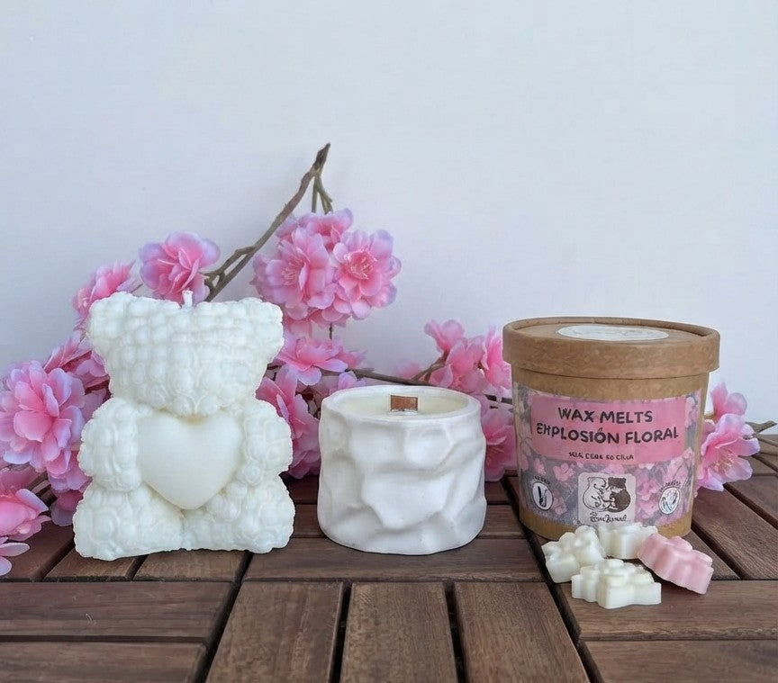 ¿Qué diferencia hay entre una vela decorativa, una vela aromática y un wax melt?