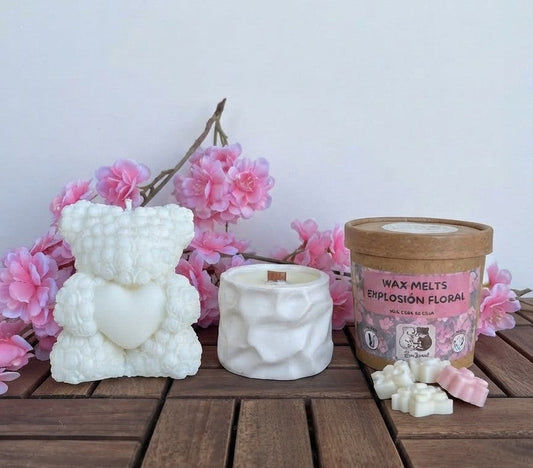 ¿Qué diferencia hay entre una vela decorativa, una vela aromática y un wax melt?