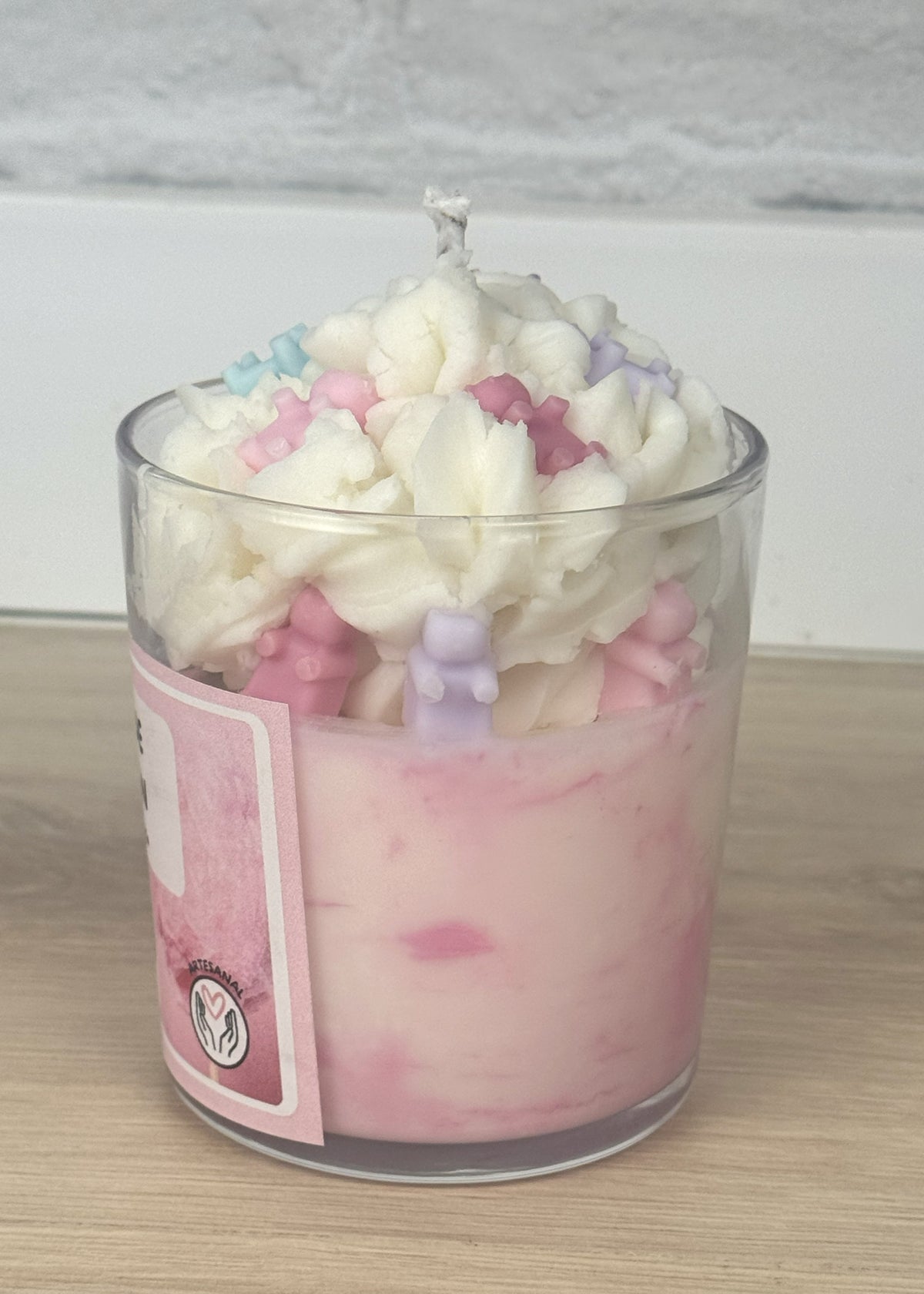 VELA OSITOS DE ALGODÓN