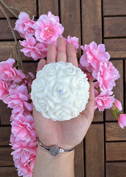 VELA ESFERA FLORAL