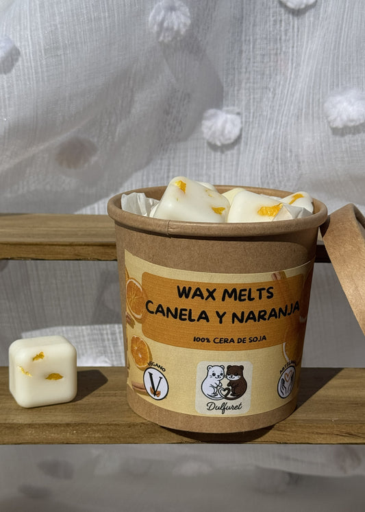 WAX MELT CANELA Y NARANJA