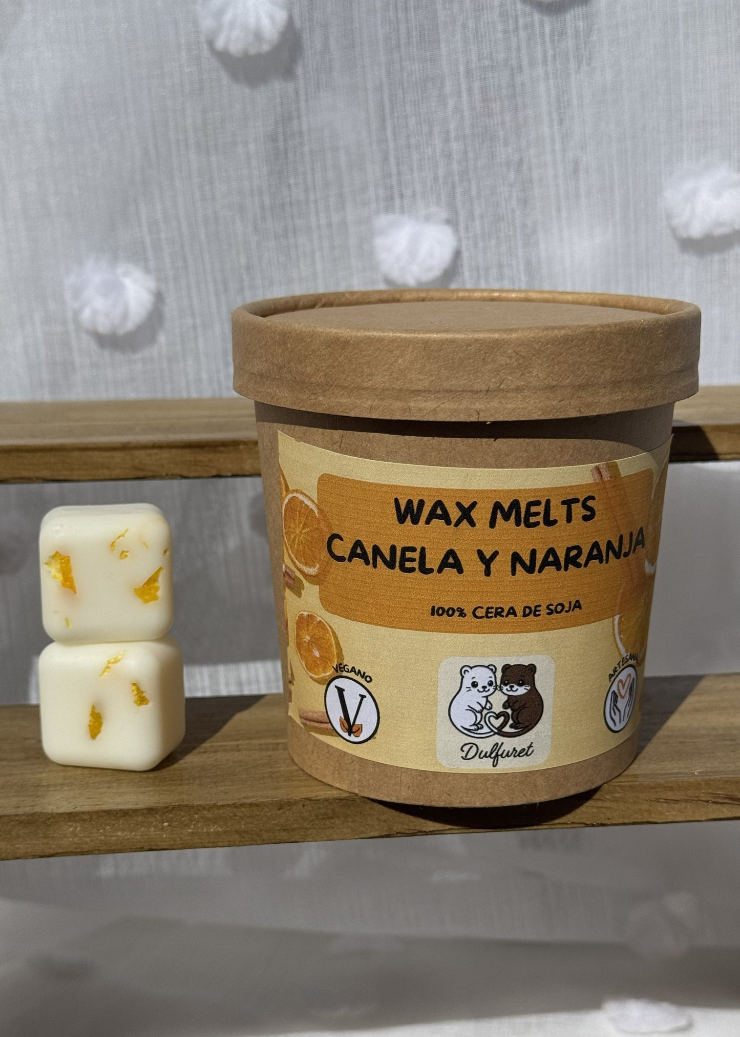 WAX MELT CANELA Y NARANJA