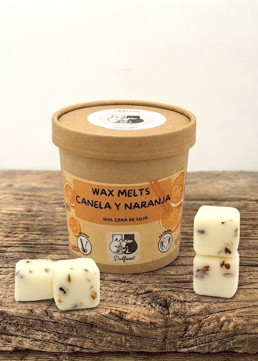 WAX MELT CANELA Y NARANJA
