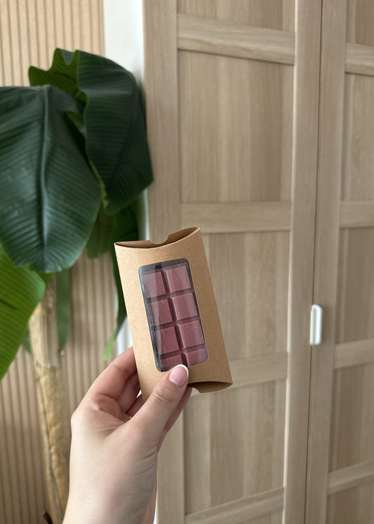 Wax melt chocolate puro vista frontal | Wax melt chocolate puro | Dulfuret