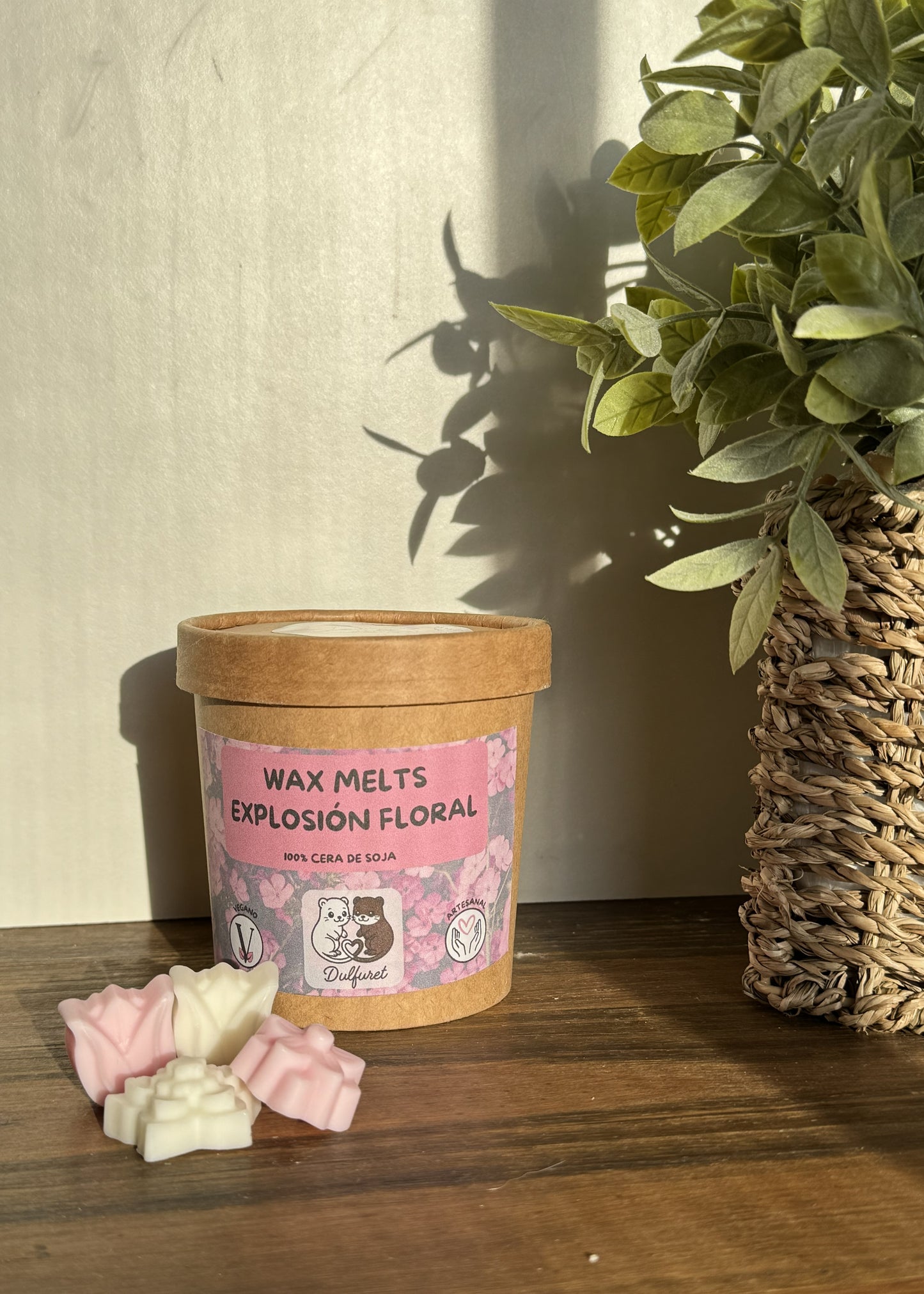 Wax melt explosion floral vision frontal | Wax Melt explosion floral | Dulfuret 