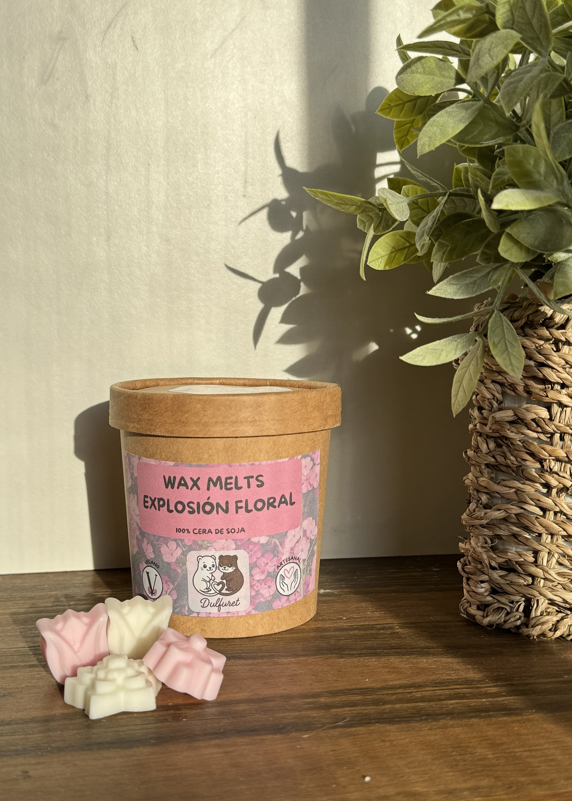 Wax melt explosion floral vision frontal | Wax Melt explosion floral | Dulfuret 